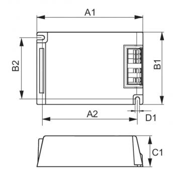 Philips Vorschaltgerät PrimaVision Compact für CDM HID-PV C 70 /S CDM 220-240V 50/60Hz (85974400)