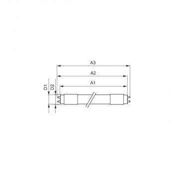 Philips MASTER LEDtube HF 1500mm HO 20W840 T8, 20W, 3100lm, 4000K (46690600)