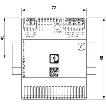 Phoenix Contact Stromversorgung - STEP3-PS/1AC/24DC/4A/PT, 96W (1140066)