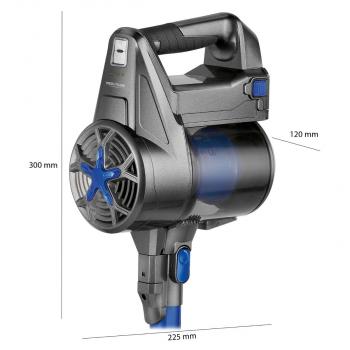 ProfiCare PC-BS 3036 A Akku-Bodenstaubsauger, 22,2V, 2 Stufen, LED-Beleuchtung, anthrazit (330360)