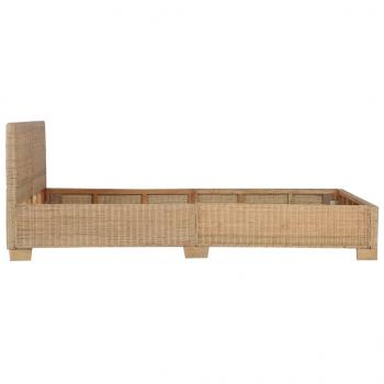 Bettrahmen Rattan Handgeflochten 140x200 cm