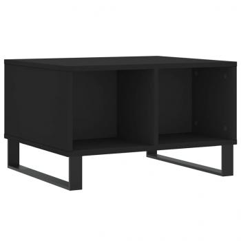 Couchtisch Schwarz 60x50x36,5 cm Holzwerkstoff