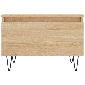 Couchtisch Sonoma-Eiche 50x46x35 cm Holzwerkstoff