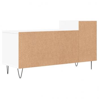 TV-Schrank Weiß 100x35x55 cm Holzwerkstoff