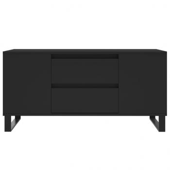 Couchtisch Schwarz 102x44,5x50 cm Holzwerkstoff