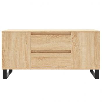 Couchtisch Sonoma-Eiche 102x44,5x50 cm Holzwerkstoff