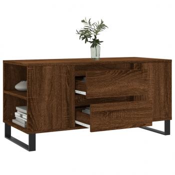 Couchtisch Braun Eichen-Optik 102x44,5x50 cm Holzwerkstoff