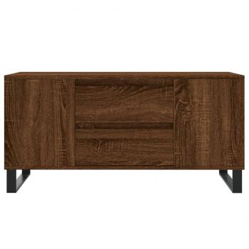 Couchtisch Braun Eichen-Optik 102x44,5x50 cm Holzwerkstoff