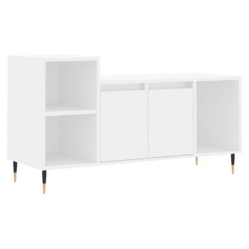 TV-Schrank Weiß 100x35x55 cm Holzwerkstoff