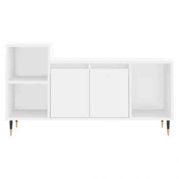 TV-Schrank Weiß 100x35x55 cm Holzwerkstoff