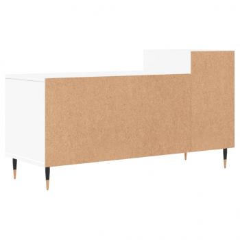 TV-Schrank Weiß 100x35x55 cm Holzwerkstoff