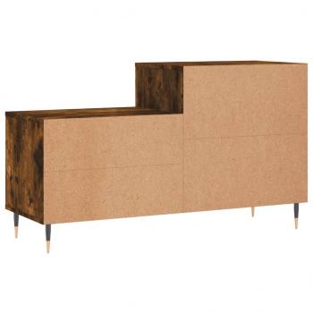 Schuhregal Räuchereiche 102x36x60 cm Holzwerkstoff