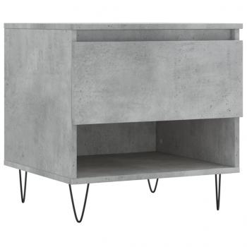 Couchtische 2 Stk. Betongrau 50x46x50 cm Holzwerkstoff