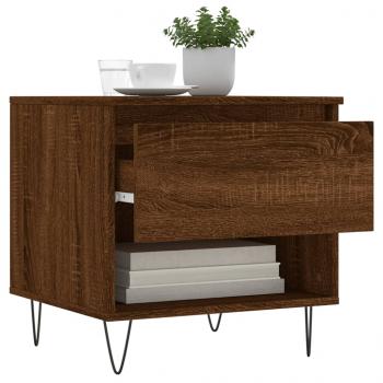 Couchtische 2 Stk. Braun Eichen-Optik 50x46x50 cm Holzwerkstoff