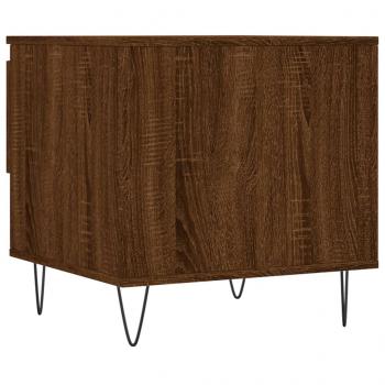 Couchtische 2 Stk. Braun Eichen-Optik 50x46x50 cm Holzwerkstoff