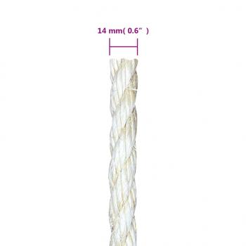 Seil 100% Sisal 14 mm 25 m