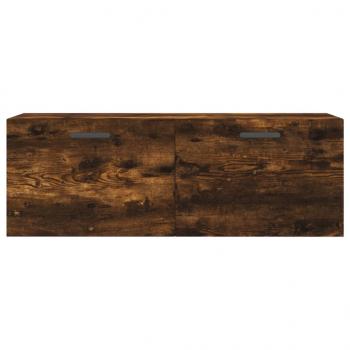 Wandschrank Räuchereiche 100x36,5x35 cm Holzwerkstoff