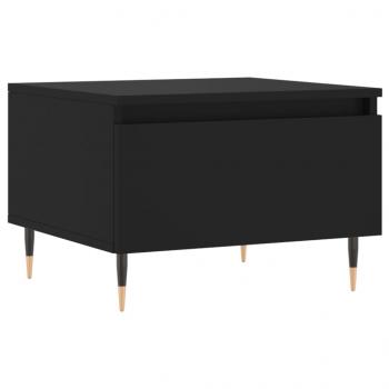 Couchtische 2 Stk. Schwarz 50x46x35 cm Holzwerkstoff