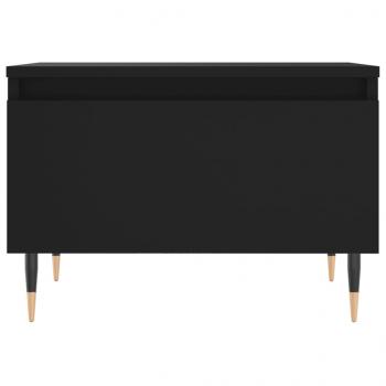 Couchtische 2 Stk. Schwarz 50x46x35 cm Holzwerkstoff