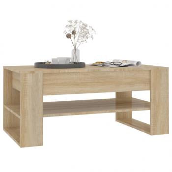 Couchtisch Sonoma-Eiche 102x55x45 cm Holzwerkstoff