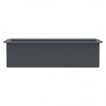 Pflanzkasten für Europaletten 12 Stk. Grau 36x13,5x9,5 cm PP