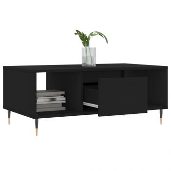 Couchtisch Schwarz 90x50x36,5 cm Holzwerkstoff