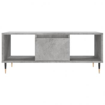 Couchtisch Betongrau 90x50x36,5 cm Holzwerkstoff