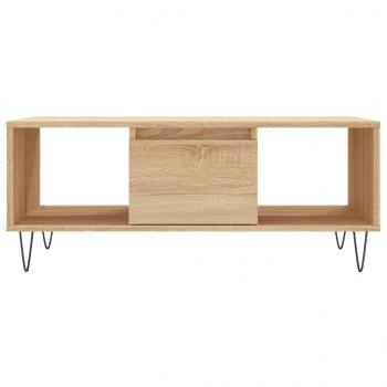 Couchtisch Sonoma-Eiche 90x50x36,5 cm Holzwerkstoff