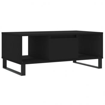 Couchtisch Schwarz 90x50x36,5 cm Holzwerkstoff