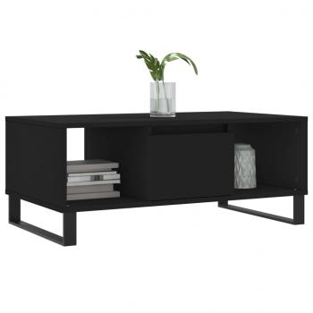 Couchtisch Schwarz 90x50x36,5 cm Holzwerkstoff