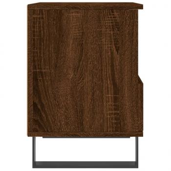 Nachttische 2 Stk. Braun Eichen-Optik 40x35x50 cm Holzwerkstoff