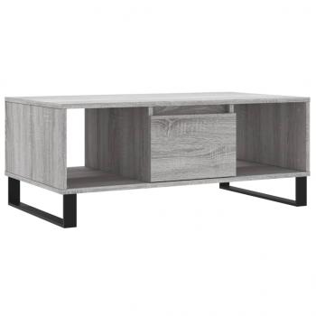 Couchtisch Grau Sonoma 90x50x36,5 cm Holzwerkstoff