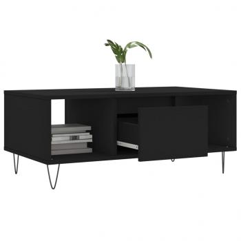 Couchtisch Schwarz 90x50x36,5 cm Holzwerkstoff