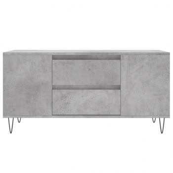 Couchtisch Betongrau 102x44,5x50 cm Holzwerkstoff