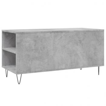 Couchtisch Betongrau 102x44,5x50 cm Holzwerkstoff