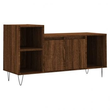 TV-Schrank Braun Eichen-Optik 100x35x55 cm Holzwerkstoff