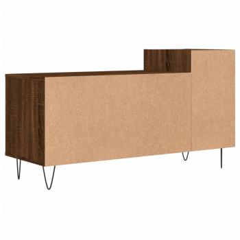 TV-Schrank Braun Eichen-Optik 100x35x55 cm Holzwerkstoff