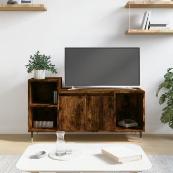 ARDEBO.de - TV-Schrank Räuchereiche 100x35x55 cm Holzwerkstoff