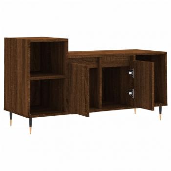 TV-Schrank Braun Eichen-Optik 100x35x55 cm Holzwerkstoff