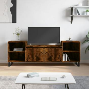 ARDEBO.de - TV-Schrank Räuchereiche 160x35x55 cm Holzwerkstoff