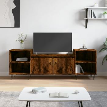 ARDEBO.de - TV-Schrank Räuchereiche 160x35x55 cm Holzwerkstoff