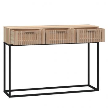 Konsolentisch 105x30x75 cm Holzwerkstoff und Eisen