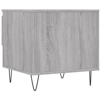 Couchtisch Grau Sonoma 50x46x50 cm Holzwerkstoff