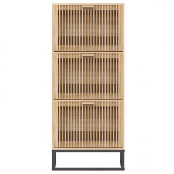 Schuhschrank 52x25x120 cm Holzwerkstoff