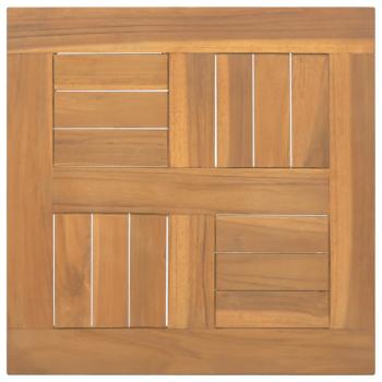 ARDEBO.de - Tischplatte Quadratisch 40x40x2,5 cm Massivholz Teak