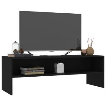 TV-Schrank Schwarz 120x40x40 cm Holzwerkstoff