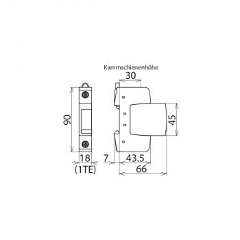 Dehn Überspannungs-Ableiter DEHNguard DG S 75, Typ 2 (952071)