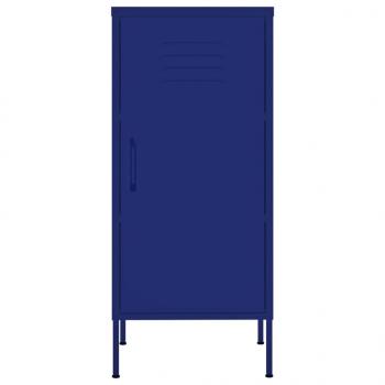 Lagerschrank Marineblau 42,5x35x101,5 cm Stahl    