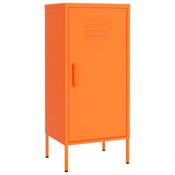 Lagerschrank Orange 42,5x35x101,5 cm Stahl