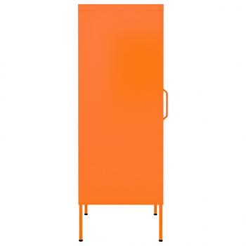 Lagerschrank Orange 42,5x35x101,5 cm Stahl